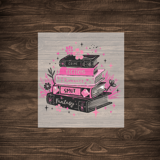 "Book Stack" Print