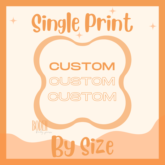 Single Prints By Size